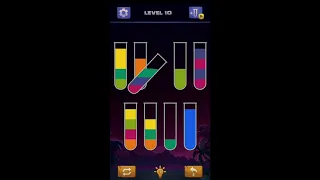 Water Sort Puzzle 1-10 level           水排序拼图 1-10 水平