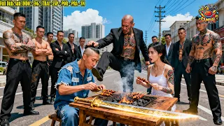 Bos Mafia Ajak Pacar Makan, Preman Ganggu Salah Orang, Langsung Gemetar Ketakutan Sujud Minta Ampun!