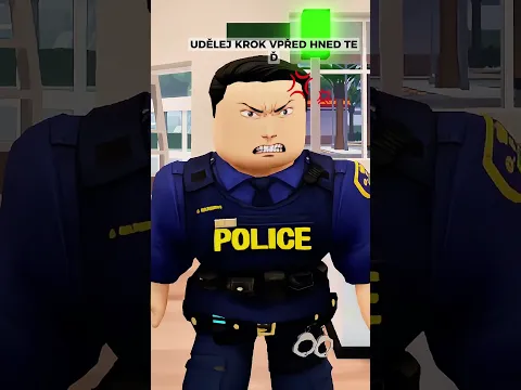 POLICIE CHYTILA ŠPATNÉHO ČLOVĚKA… ALE TOHLE DÍTĚ SI VŠECHNOHO VŠIMLO! 🚔😱 #roblox