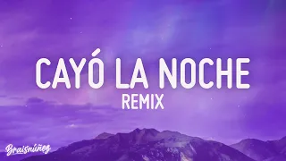 CAYÓ LA NOCHE REMIX - La Pantera, Quevedo, Juseph ft. Bejo, Abhir Hathi, Cruz Cafuné, El Ima (LETRA)
