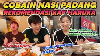 ADA PACAR!?!?😉NGOBROL TENTANG GOSIP🇮🇩 SAMBIL MAKAN NASI PADANG SAMA KAK  HARUKA