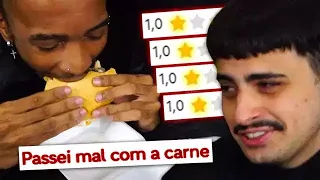 comendo nos piores lugares do ifood de novo