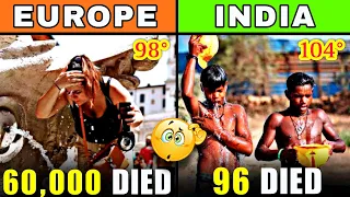 தமிழ்நாட்டு வெயிலில் உருகிய Europe மக்கள் 😰 Europe Heatwave | Tamilnadu Heatwave | India Heatwave