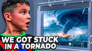 WE GOT STUCK IN A TORNADO🌪️ | The Kelley Family