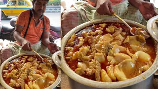 Full Khassi Barkra Mutton at Kolkata Street Only Rs.10