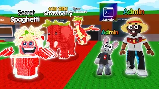 USEI ADMIN E PEGUEI OS BRAINROTS MAIS RAROS DO ROUBE O BRAINROT!