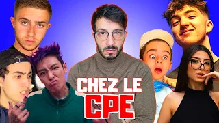 LE PIRE ELEVE CHEZ LE CPE (compilation tiktok avec Thanos, le Déraciné, Inoxtag, michou et d'autres)