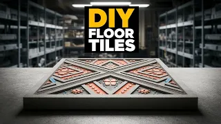 Live DIY: Crafting Beautiful Concrete Floor Tiles for Your Home #livestreaming
