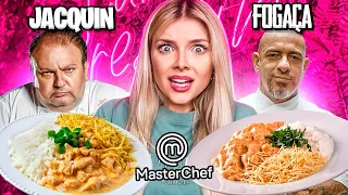 COMPAREI O STROGONOFF DO JACQUIN E DO FOGAÇA - Duelo de Masterchef