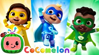 Superhero Muffin Man Adventure 🦸🏻‍♂️ | Cocomelon Animal Time - Nursery Rhymes