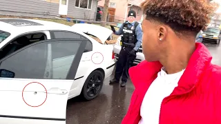 I got SHOT at...Caught on Camera! (Police showed)