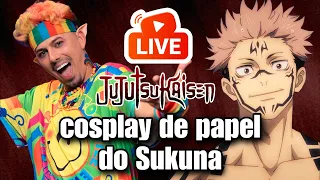 Cosplay de Pepel do Sukuna de Jujutsu kaisen