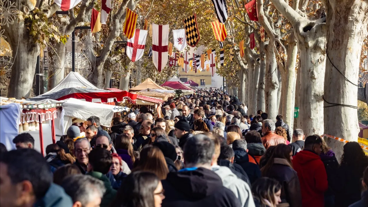 El Mercat Medieval de Vic supera els 250.000 visitants en una 29a edició marcada pel bon temps