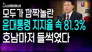 81.3%에 놀란 국민의힘, 24.6%에 놀란 더불어민주당