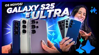 Os NOVOS Galaxy S25, S25 Plus e S25 Ultra!