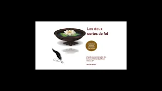 “Les deux sortes de foi” [Nichiren DAISHONIN[ Écrits N°113, 908-909-Commentaires D. IKEDA-volume 17]