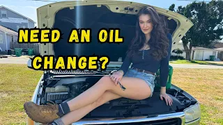 Hottest Oil Change Ever! 🚗