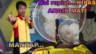 Nol rupiah kipas angin Mati