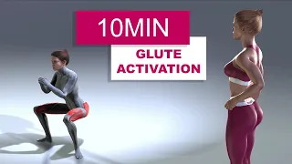 10 MIN BOOTY WORKOUT – No Equipment, No Jumps