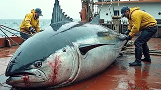 Detik-detik Nelayan Menangkap Jutaan Ikan, Cumi, Udang dan Kepiting di Tengah Laut
