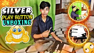Finally I Got Silver Play Button | Silver Play Button Unboxing 🥳 YouTube Silver Play button 😇