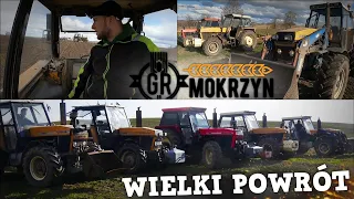 WIELKI POWRÓT do GR Mokrzyn - Orka na 5 ciągników