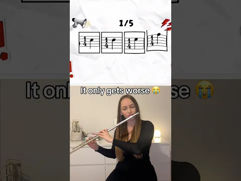 Pro flutist attempts one beat challenge #flute #music