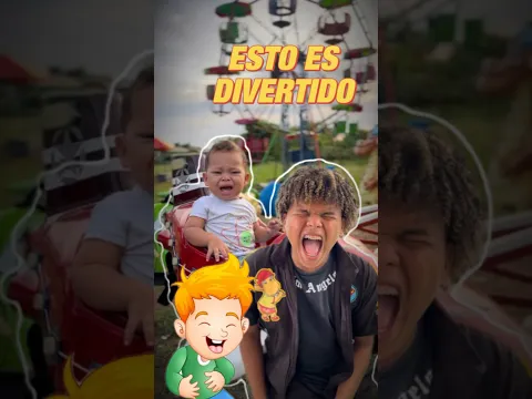 Caín hace maldad a los niños de la feria #shortvideos #cain #parque #drama #viral