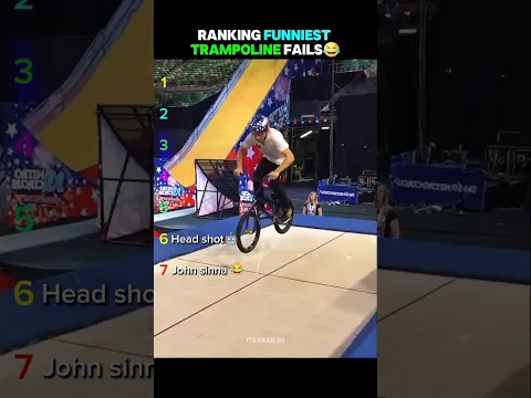 Funniest Trampoline Fails Ranked 😂
