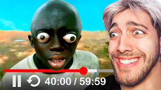 Si me rio reinicio el video