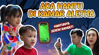 TERNYATA KAMAR ALETHA BANYAK HANTU ⁉️ KITA COBAIN APLIKASI PENDETEKSI HANTU