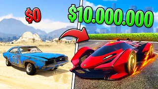 COCHE de $1 vs $10.000.000 en GTA 5