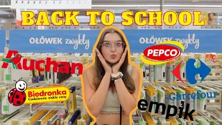 BACK TO SCHOOL #1 2021 | SHOPPING VLOG - PRZEGLĄD SKLEPÓW