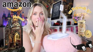 Testing out the most viral bookish items from Amazon!