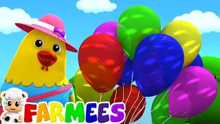 เพลงบอลลูน | การ์ตูนสำหรับเด็ก | ภาพเคลื่อนไหว | Farmees Thailand | วิดีโอการศึกษา | บทกวียอดนิยม