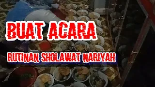 HIDANGAN BUAT RUTINAN JAMA'AH SHOLAWAT NARIYAH #jamaahsholawat