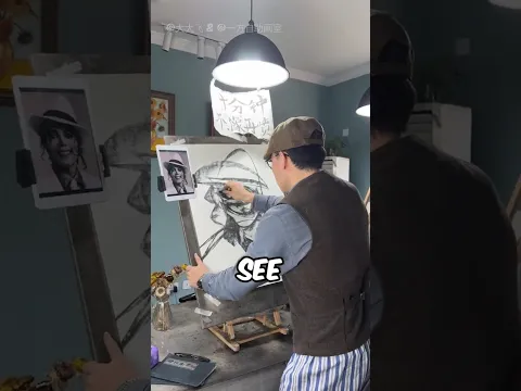 He Scratched The Canvas But Created a Masterpiece 😱