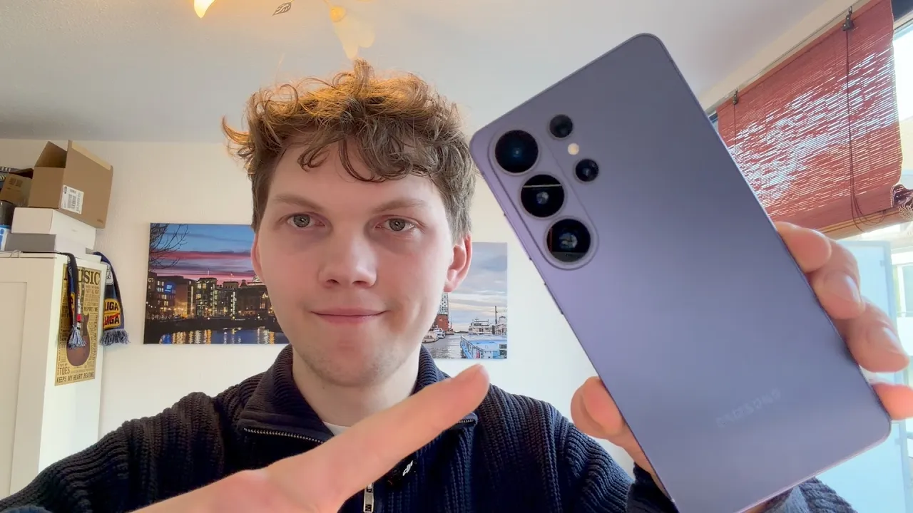 Vid�o-Test de Samsung Galaxy S26 Ultra par Nils Ahrensmeier