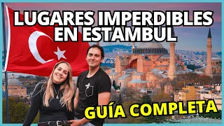 23 LUGARES que visitar en ESTAMBUL TURQUÍA ⭐ Guía de qué ver y hacer en 3 días