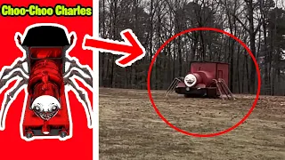 6 CHOO-CHOO CHARLES Reales Captados en Camara