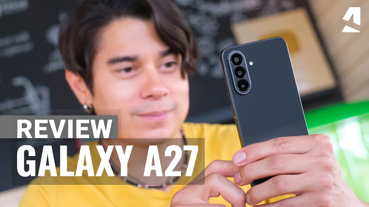Vid�o-Test de Samsung Galaxy A27 par GSMArena