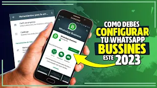 💚Como CONFIGURAR WHATSAPP BUSINESS [Tutorial 2023]💰🔥 CURSO DE WHATSAPP business [GRATIS]