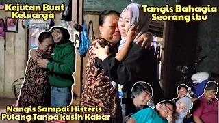 HISTERIS ⁉️ TANGISAN BAHAGIA SEORANG IBU - SUPRISE BUAT KELUARGA