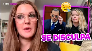 DREW BARRYMORE OBLIGADA A DISCULPARSE DESPUÉS DE TOMAR A LA LIGERA EL JUICIO DE  JOHNNY DEPP Y AMBER