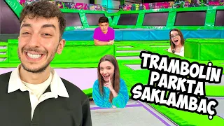 DEV TRAMBOLİN PARKTA SAKLAMBAÇ! @AhmetCanDündar  @siladundar1  @ozdincferide