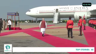 President Mahama welcomes Indian Prime Minister Shri Narendra Modi to Ghana  |  Channel One News