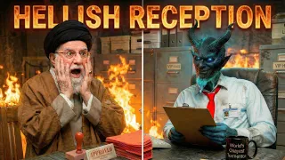 Ali Khamenei Arrives in Hell – Brutal Interview with Demon Admissions Officer