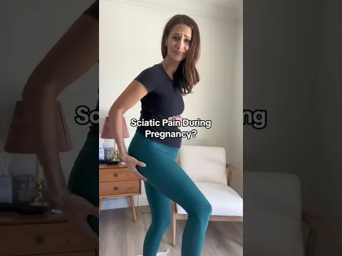 🤰🏼Ease sciatic pain during pregnancy with these gentle exercises | #pregnancytips #sciaticarelief