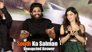 Kya आप South के Salman हो..Allu Gada Takes Mic & Delivers Most Respectably Humble Answer..IconStar