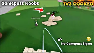 Beating Pay to Win Teamers without Gamepass... 😈 | Fling Things and People